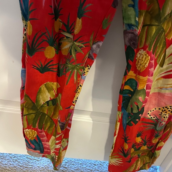 Farm Rio Tropical Print Jumpsuit - Picture 6 of 9